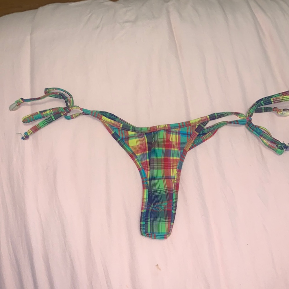 Mora girls thong bikini bottom